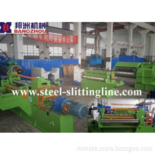 Hydraulic Steel Coil Slitting Line For Stainless Steel , 12